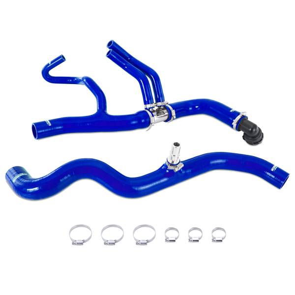 Mishimoto - Mishimoto Silicone Coolant Hose Kit, Fits 2017 Ford Raptor 3.5L EcoBoost, Blue - MMHOSE-F35T-17BL