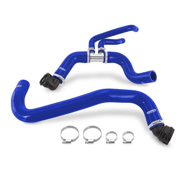 Mishimoto - Mishimoto Silicone Radiator Hose Kit, Fits 2011-2014 Ford F-150 5.0L V8, Blue - MMHOSE-F50-11BL