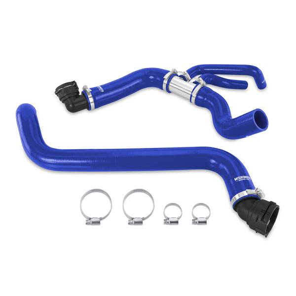 Mishimoto - Mishimoto Silicone Radiator Hose Kit, Fits 2018+ Ford F-150 5.0L V8, Blue - MMHOSE-F50-18BL