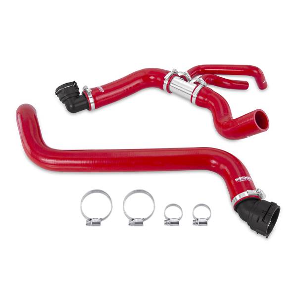 Mishimoto - Mishimoto Silicone Radiator Hose Kit, Fits 2018+ Ford F-150 5.0L V8, Red - MMHOSE-F50-18RD