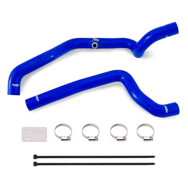 Mishimoto - Mishimoto Jeep Wrangler JL 2.0L Silicone Radiator Hose Kit, 2018+, Blue - MMHOSE-JLH-18BL