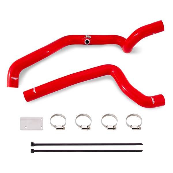 Mishimoto - Mishimoto Jeep Wrangler JL 2.0L Silicone Radiator Hose Kit, 2018+, Red - MMHOSE-JLH-18RD