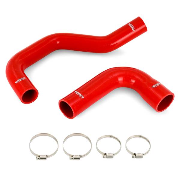 Mishimoto - Mishimoto Silicone Radiator Hose Kit, fits Dodge 5.9L Cummins 1991-1993, Red - MMHOSE-RAM-91RD