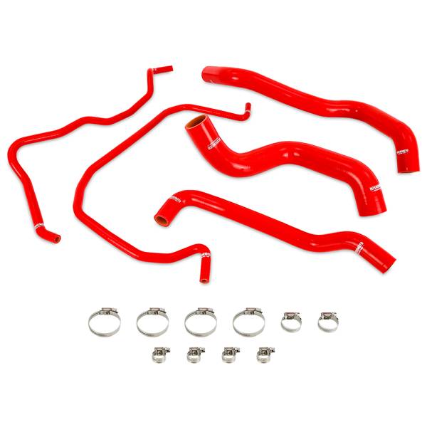 Mishimoto - Mishimoto Silicone Radiator Hose Kit, Fits Chevy/GMC 1500 5.3L/6.2L 2019+, Red - MMHOSE-T1-19RD