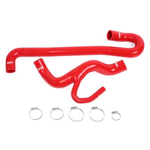 Mishimoto - Mishimoto Jeep Grand Cherokee SRT8 6.4L V8 Silicone Radiator Hose Kit, 2012+ - MMHOSE-WK2-12RD