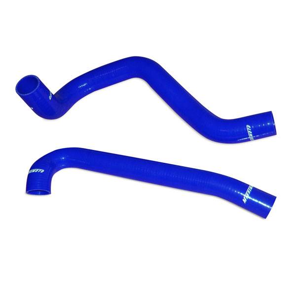 Mishimoto - Mishimoto Jeep Wrangler 4 Cyl Silicone Hose Kit, 1997-2002 - MMHOSE-WR4-97BL