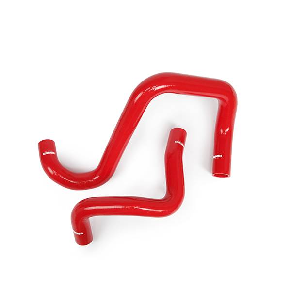 Mishimoto - Mishimoto Jeep Wrangler V6 Silicone Radiator Hose Kit, 2012+, Red - MMHOSE-WR6-12RD