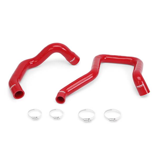 Mishimoto - Mishimoto Jeep Cherokee XJ 4.0L Silicone Coolant Hose Kit, 1987-1990 - MMHOSE-XJ6-91RD