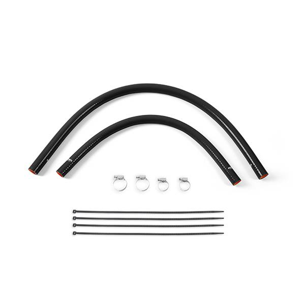 Mishimoto - Mishimoto Jeep Cherokee XJ 4.0L Silicone Heater Hose Kit, Black - MMHOSE-XJ6-92HHBK