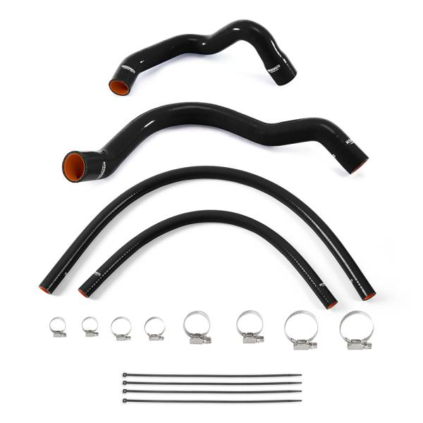 Mishimoto - Mishimoto Jeep Cherokee XJ 4.0L Silicone Radiator and Heater Hose Kit, Black - MMHOSE-XJ6-92KBK