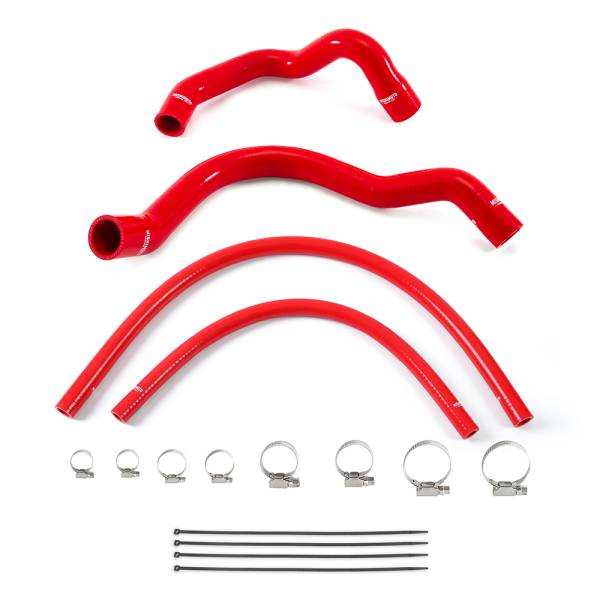 Mishimoto - Mishimoto Jeep Cherokee XJ 4.0L Silicone Radiator and Heater Hose Kit, Red - MMHOSE-XJ6-92KRD