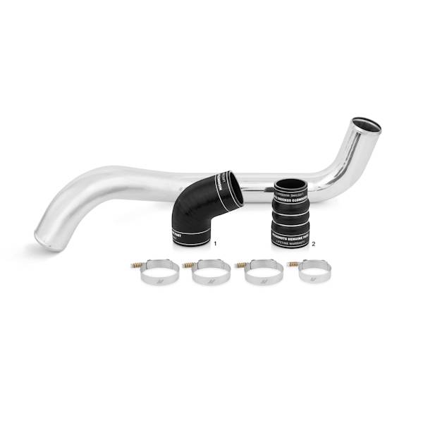 Mishimoto - Mishimoto Chevrolet/GMC 6.6L Duramax Hot-Side Intercooler Pipe and Boot Kit - MMICP-DMAX-045HBK