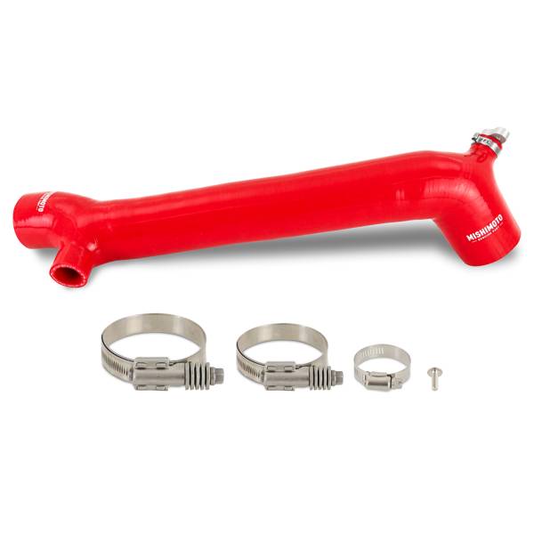 Mishimoto - Mishimoto Silicone Charge Tube, Fits Polaris RZR XP Turbo 2016+, Red - MMICP-RZR-16RD