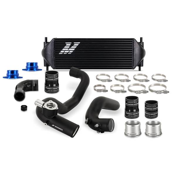 Mishimoto - Mishimoto Performance Intercooler Kit, Ford Bronco 2.3L 2021+, Black IC, Black IC Pipes - MMINT-BR23-21KBBK