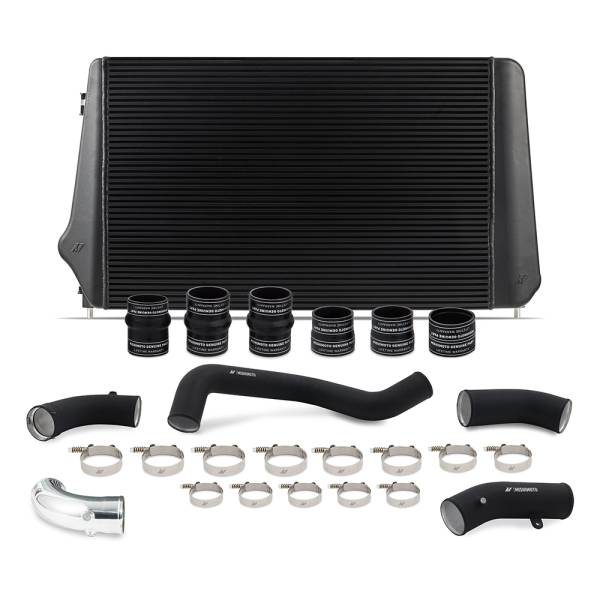 Mishimoto - Mishimoto Performance Intercooler Kit, fits Chevrolet/GMC 6.6L Duramax L5P 2017-2019 - MMINT-DMAX-17KBKBK