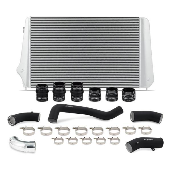 Mishimoto - Mishimoto Performance Intercooler Kit, fits Chevrolet/GMC 6.6L Duramax L5P 2017-2019 - MMINT-DMAX-17KSLBK