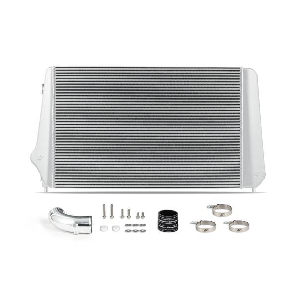 Mishimoto - Mishimoto Performance Intercooler, fits Chevrolet/GMC 6.6L Duramax L5P 2017-2019, Silver - MMINT-DMAX-17SL