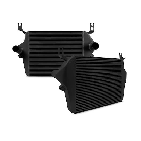 Mishimoto - Mishimoto Ford 6.0L Powerstroke Intercooler, Black - MMINT-F2D-03BK