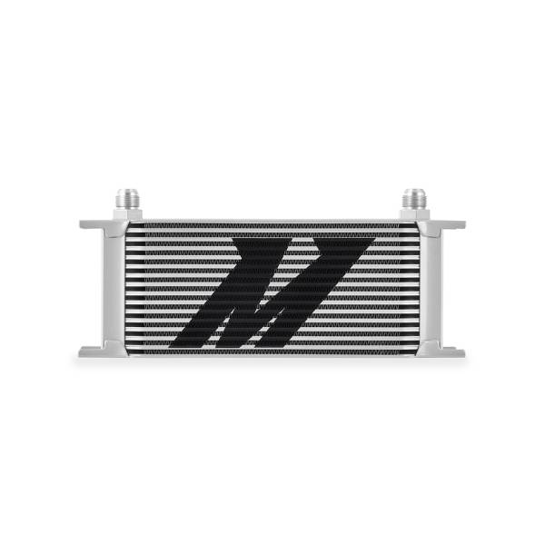 Mishimoto - Mishimoto Universal 16-Row Oil Cooler, Silver - MMOC-16SL