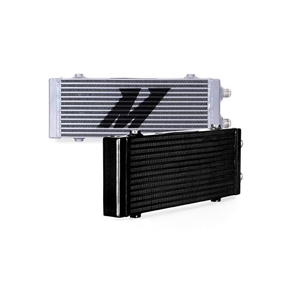 Mishimoto - Mishimoto Universal Dual Pass Bar and Plate Oil Cooler, Medium - MMOC-DP-MBK