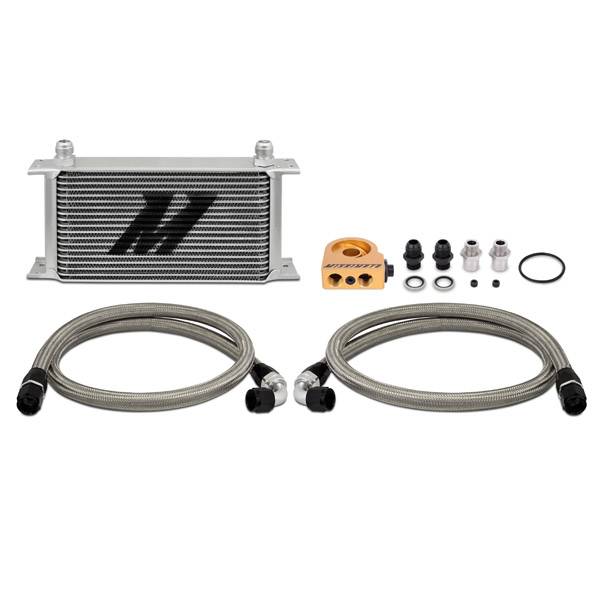 Mishimoto - Mishimoto Universal Thermostatic 19 Row Oil Cooler Kit - MMOC-ULT