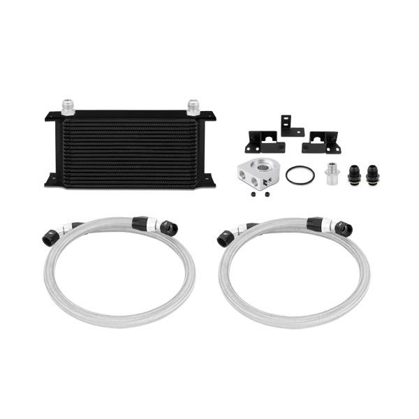 Mishimoto - Mishimoto Jeep Wrangler JK Oil Cooler Kit, 2007-2011 - MMOC-WRA-07BK