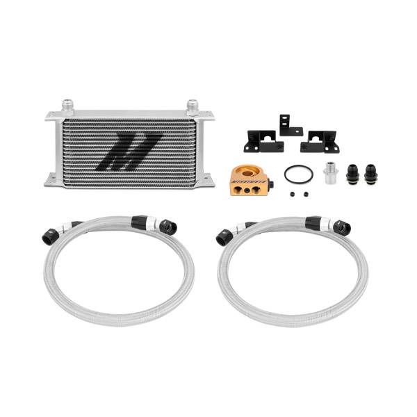 Mishimoto - Mishimoto Jeep Wrangler JK Thermostatic Oil Cooler Kit, 2007-2011 - MMOC-WRA-07T