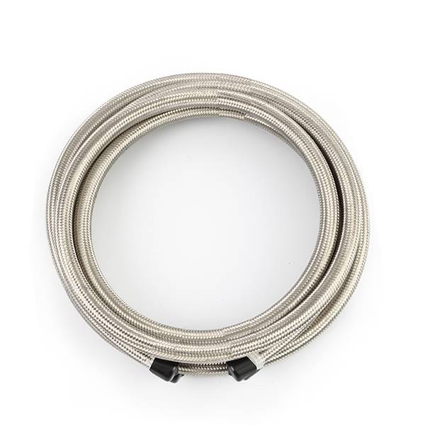 Mishimoto - Mishimoto -8AN Braided Line, Stainless Steel - 15ft - MMSBH-08180-CS