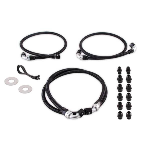 Mishimoto - Mishimoto Chevrolet/GMC 6.6L Duramax (LB7/LLY) Transmission Cooler Line Kit, 2001-2005 - MMTCL-DMAX-01