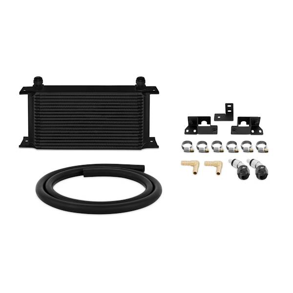 Mishimoto - Mishimoto Jeep Wrangler JK Transmission Cooler Kit, 2007-2011 - MMTC-WRA-07BK