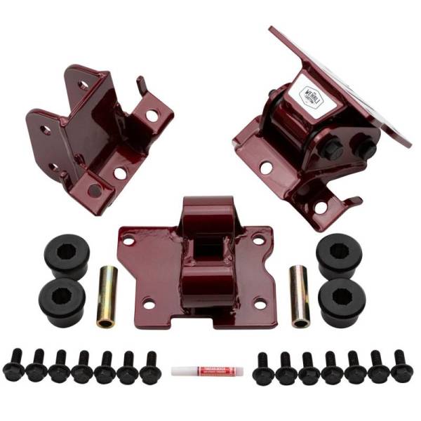 Wehrli Custom Fabrication - Wehrli Custom 2001-2010 LB7/LLY/LBZ/LMM Duramax HD Engine Mounts