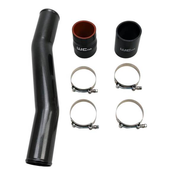 Wehrli Custom Fabrication - Wehrli Custom 2003-2007 5.9L Cummins 3" Passenger (Hot) Side Replacement Intercooler Pipe Kit