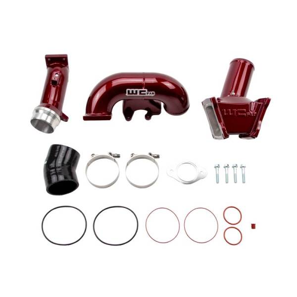 Wehrli Custom Fabrication - Wehrli Custom 2006-2007 LBZ Duramax High Flow 3" Y-Bridge Kit