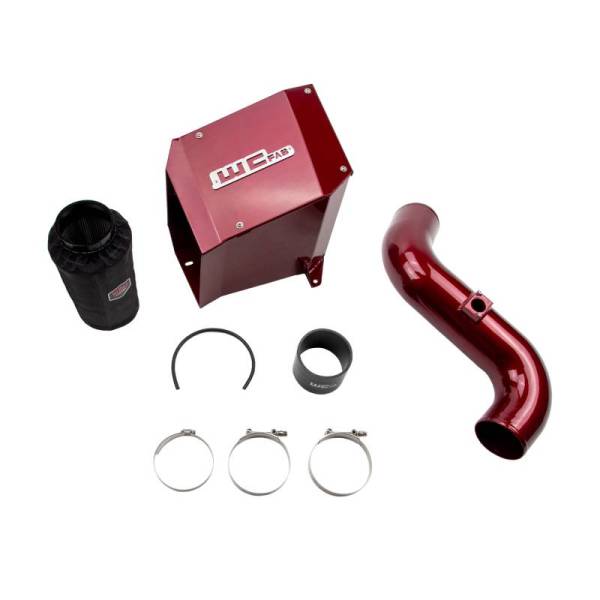 Wehrli Custom Fabrication - Wehrli Custom 2006-2007 LBZ Duramax 4" Intake Kit with Air Box