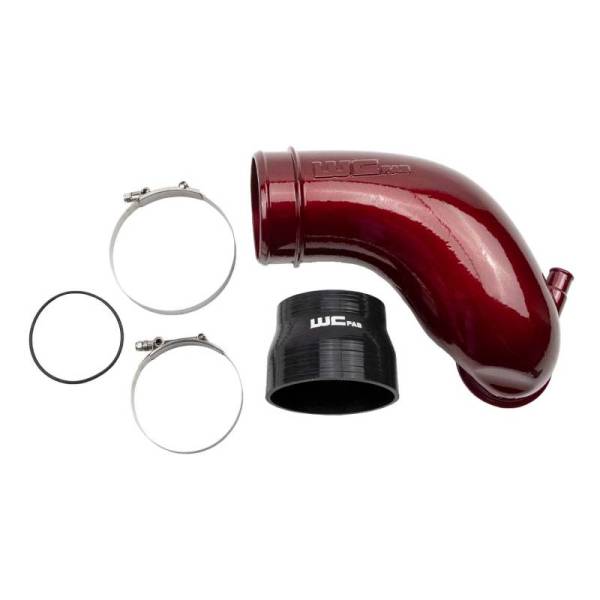 Wehrli Custom Fabrication - Wehrli Custom 2006-2010 LBZ/LMM Duramax High Flow Turbo Intake Horn