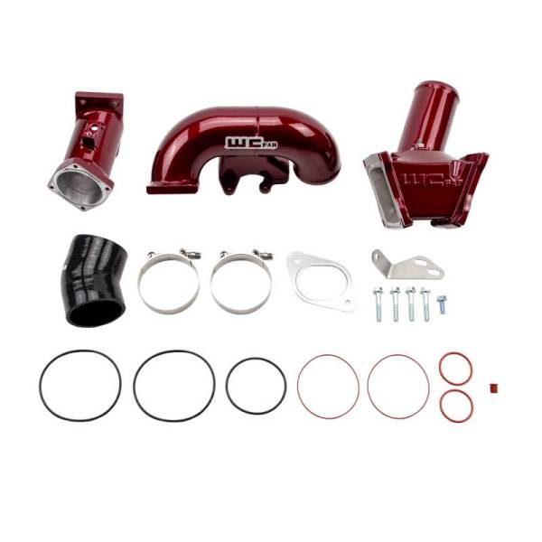 Wehrli Custom Fabrication - Wehrli Custom 2007.5-2010 LMM Duramax High Flow 3" Y-Bridge Kit