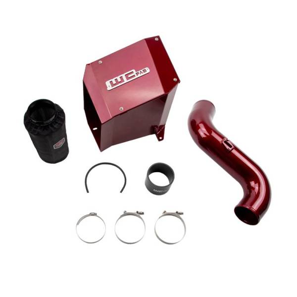 Wehrli Custom Fabrication - Wehrli Custom 2007.5-2010 LMM Duramax 4" Intake Kit with Air Box