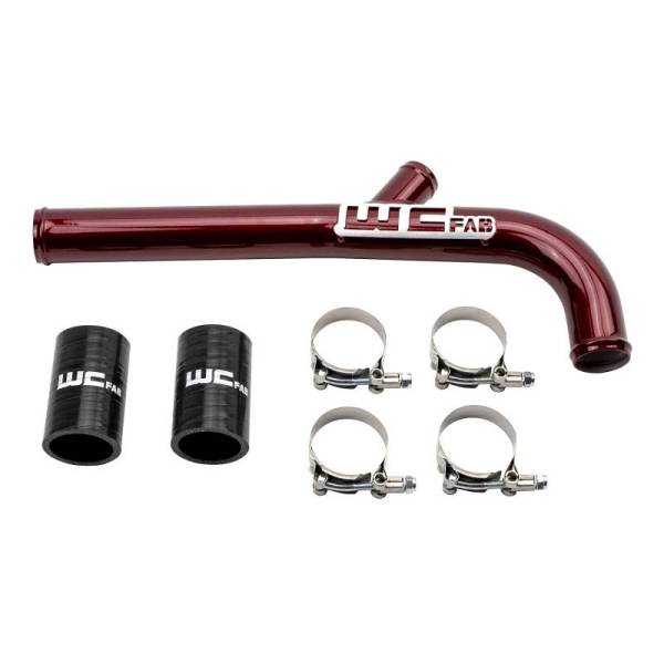 Wehrli Custom Fabrication - Wehrli Custom 2013-2015 6.7L Cummins Upper Coolant Pipe for Dual Radiator