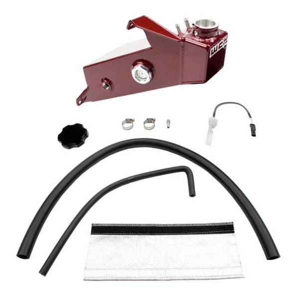 Wehrli Custom Fabrication - Wehrli Custom 2019-2022 6.7L Cummins OEM Placement Coolant Tank Kit 