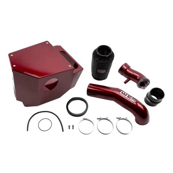 Wehrli Custom Fabrication - Wehrli Custom 2020-2024 L5P Duramax 4" Intake Kit with Air Box Stage 2