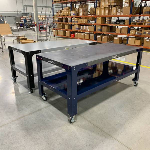 Wehrli Custom Fabrication - Wehrli Custom 32 in. x 90 in. Modular Steel Work Bench