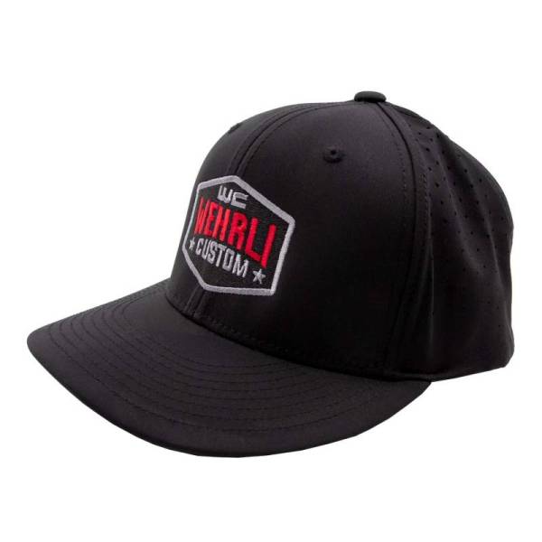 Wehrli Custom Fabrication - Wehrli Custom FlexFit Hat Black Badge
