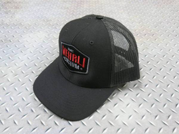 Wehrli Custom Fabrication - Wehrli Custom Snap Back Hat Black Badge