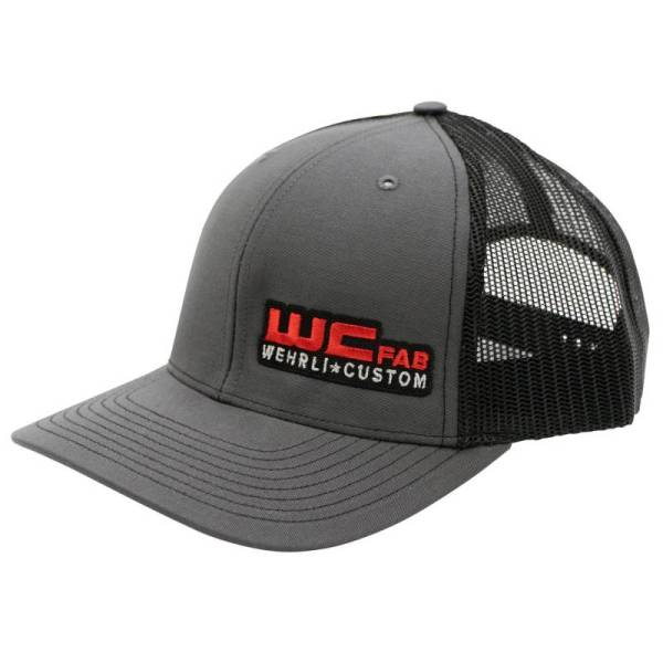 Wehrli Custom Fabrication - Wehrli Custom Snap Back Hat Charcoal/Black WCFab 