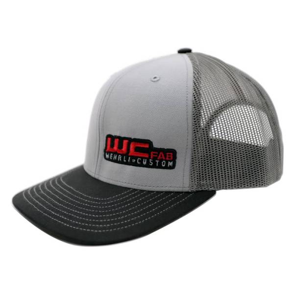 Wehrli Custom Fabrication - Wehrli Custom Snap Back Hat Grey/Charcoal/Black WCFab