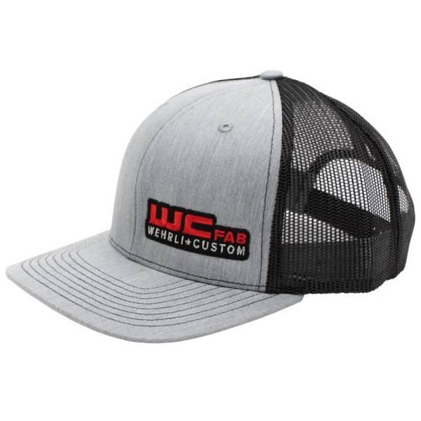 Wehrli Custom Fabrication - Wehrli Custom Snap Back Hat Heather Grey/Black WCFab 