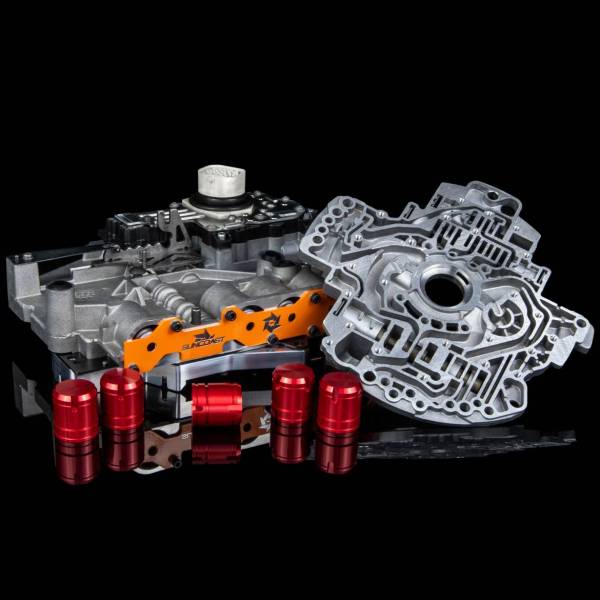 SunCoast Diesel - SunCoast Diesel Pro-Loc Ducenti 200PSI Valve Body with Billet Plate and Pump Half - 68RFE-VB-ZT