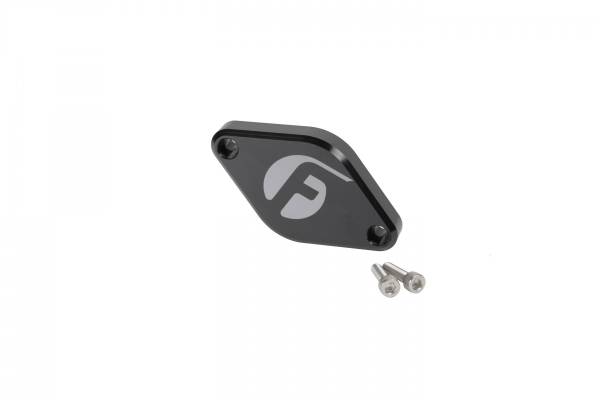 Fleece Performance - Fleece Performance Resonator Delete Plate Duramax LML 6061 Aluminum