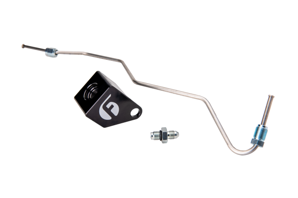 Fleece Performance - Fleece Performance 2007.5-2012 Exhaust Back Pressure Relocation Kit for 6.7 Cummins