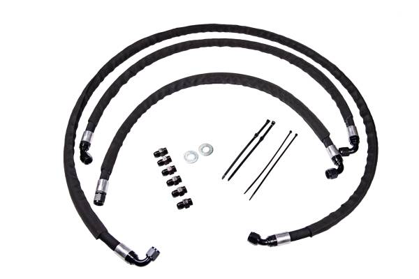 Fleece Performance - Fleece Performance 2017-2019 GM Duramax Heavy Duty Replacement Transmission Cooler Lines 2017-2019 GM 2500/3500